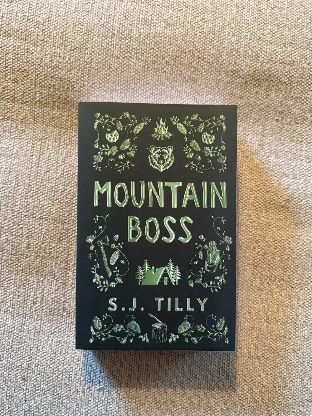 Mountain Boss by SJ Tilly— Black & Green special edition